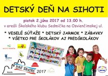 2. júna 2017 “Detský deň na Sihoti“